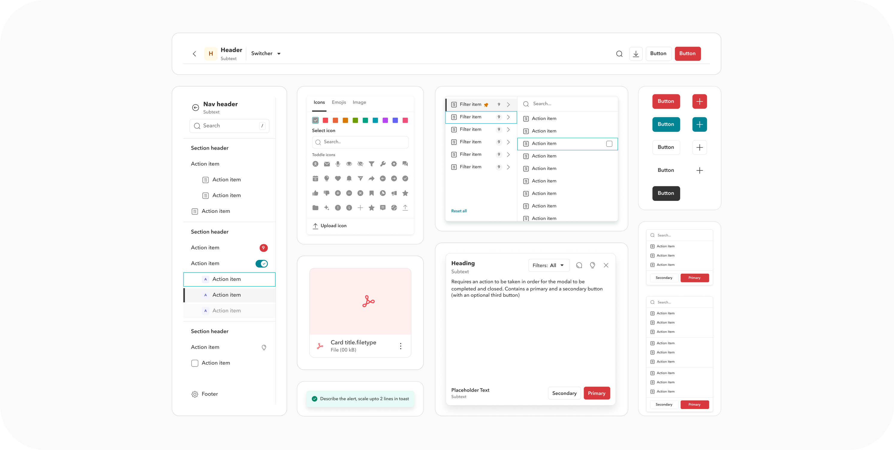 Components light mode